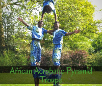 African Acrobatic Pyramid Troupe